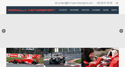 Desktop Screenshot of formula-motorsport.com